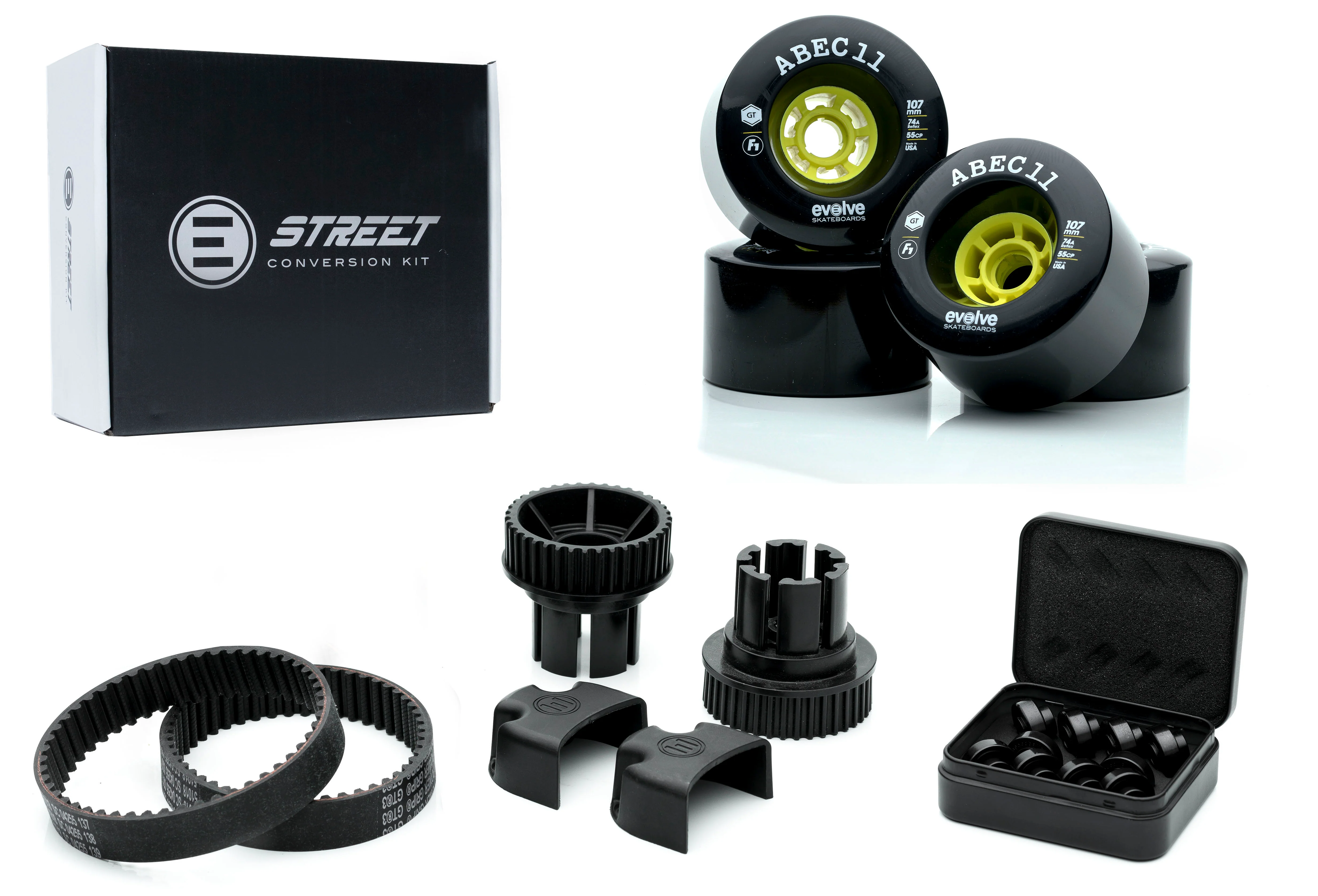 Evolve/ABEC 107mm Street Conversion Kit - Image 8