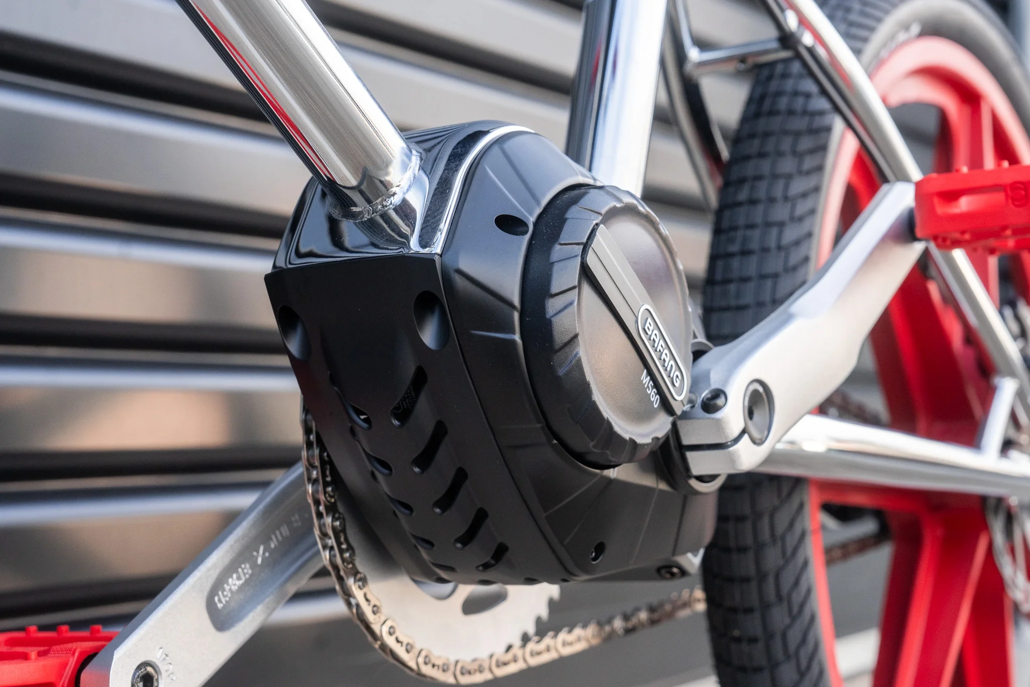 Project BMX Chrome Red: The Electric BMX Bike by Evolve - Image 13