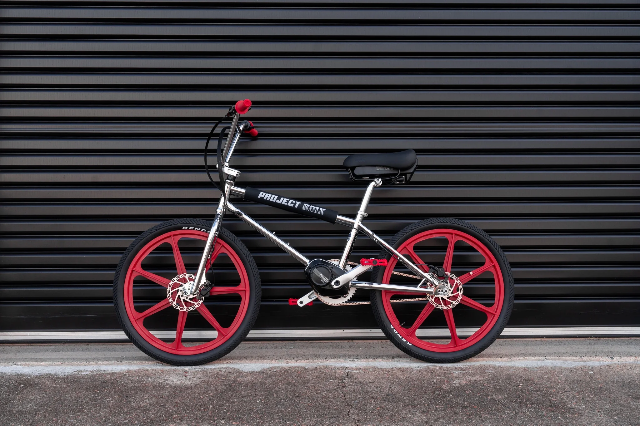 Project BMX Chrome Red: The Electric BMX Bike by Evolve - Image 14